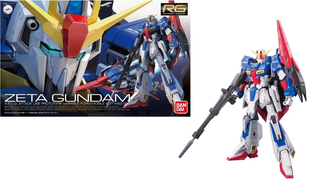 GUNDAM - Model Kit - Real Grade - Z Gundam - 13 CM